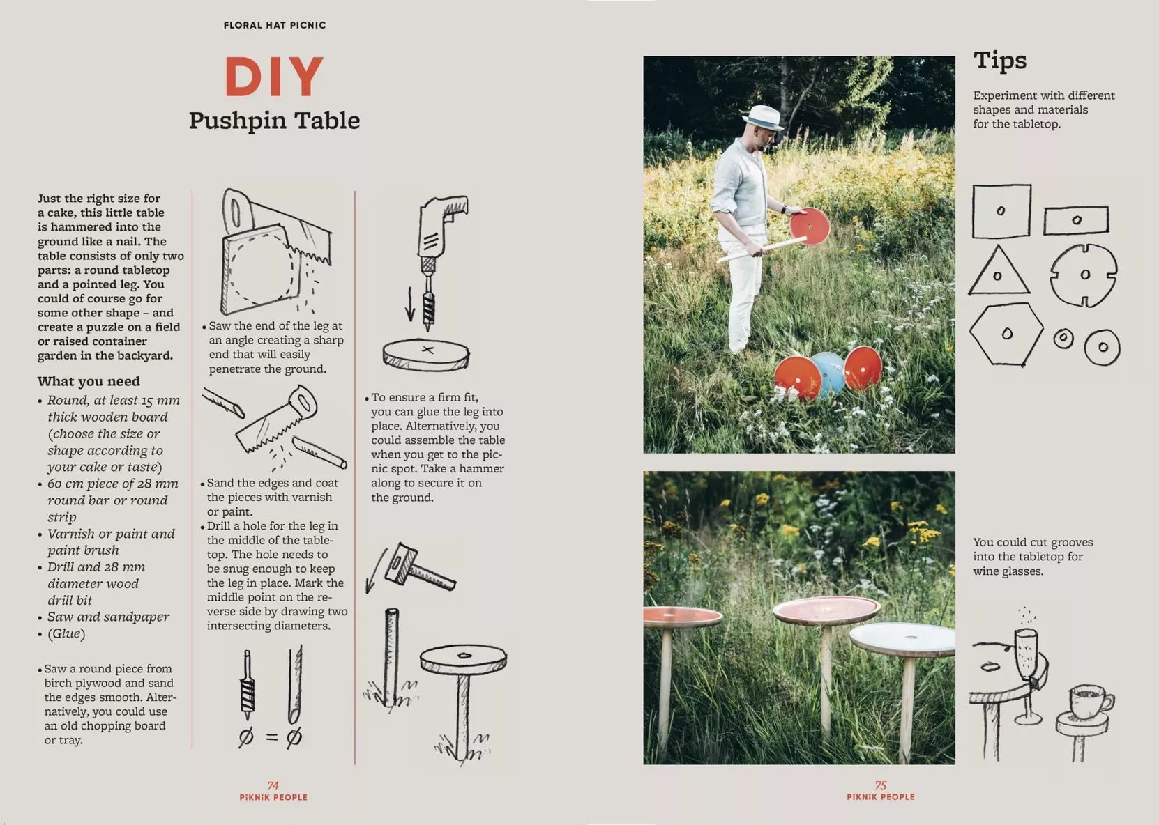 "Piknik People" - Cozy Publishing - Coffee Table Book