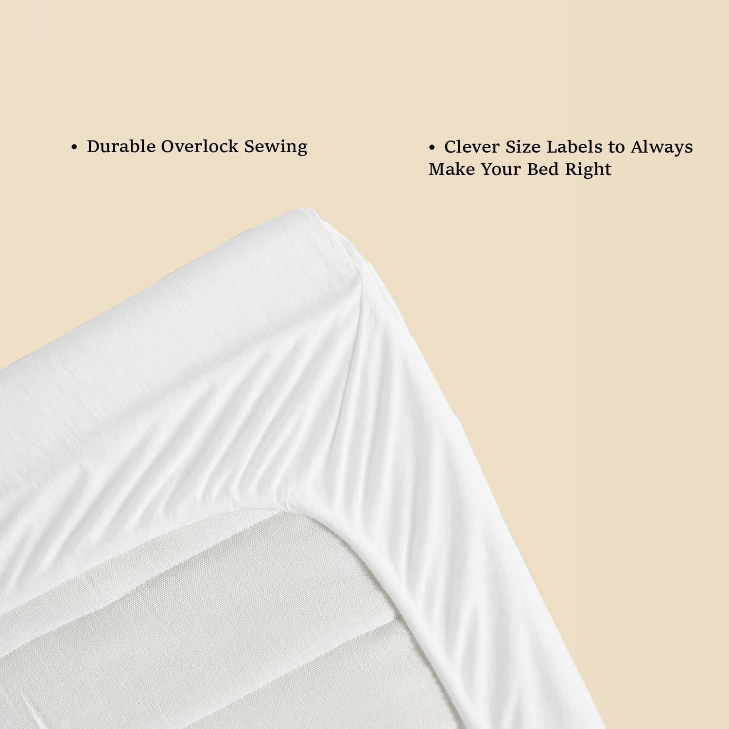 Sloomo Jersey Spannbettlaken 100% Baumwolle