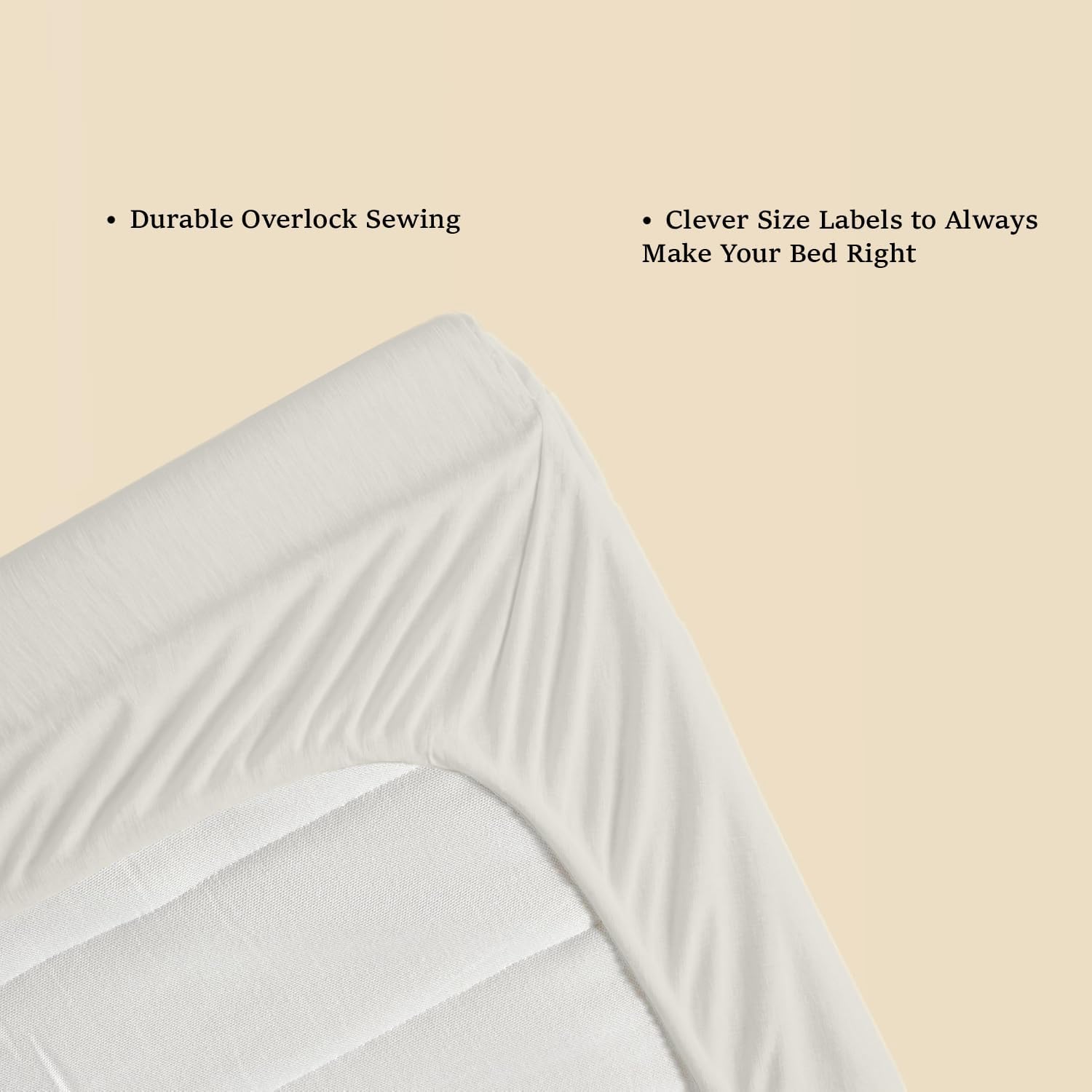 Sloomo Jersey Spannbettlaken 100% Baumwolle