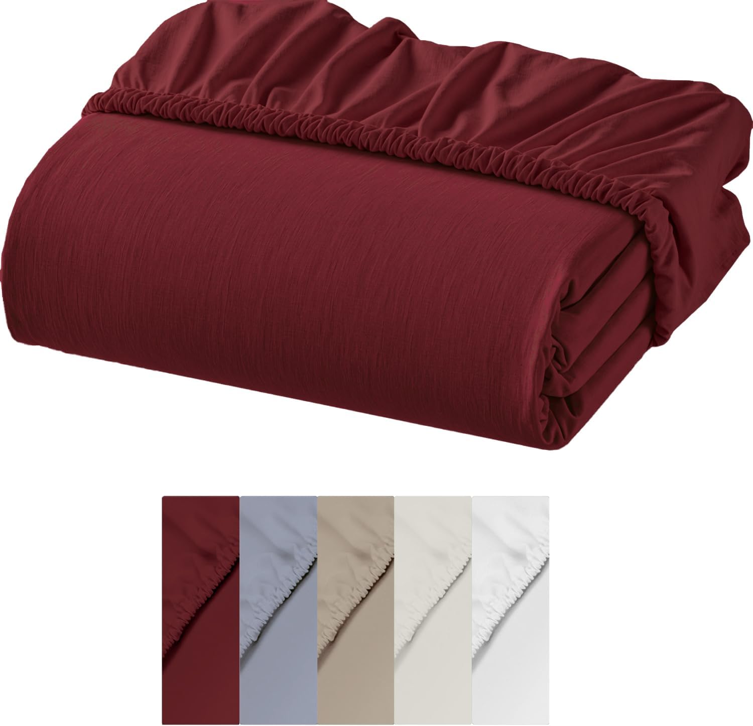 Sloomo Jersey Spannbettlaken 100% Baumwolle