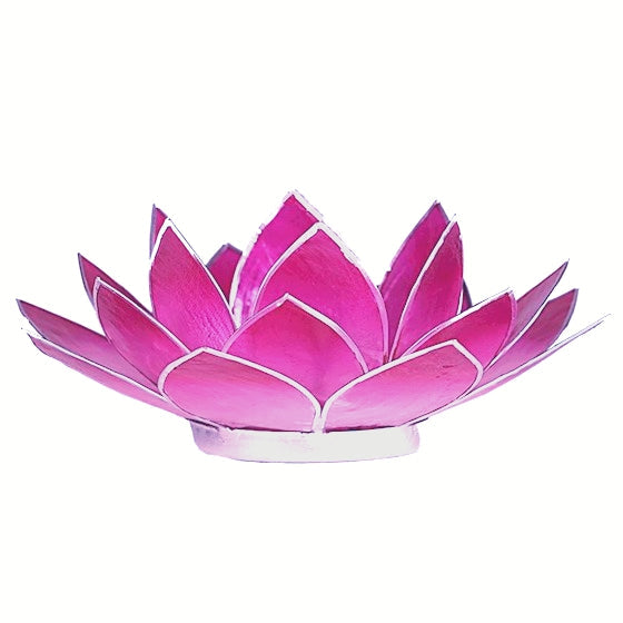 Lotus Teelicht Capiz - aus natürlicher Capiz Muschel