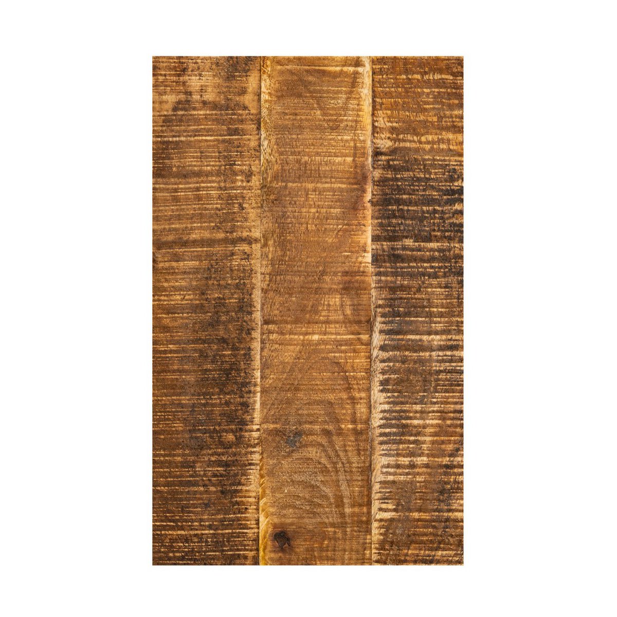 Beistelltisch - Laptoptisch - 25x60x40cm - "Toronto" aus recyceltem Mangoholz und Metall