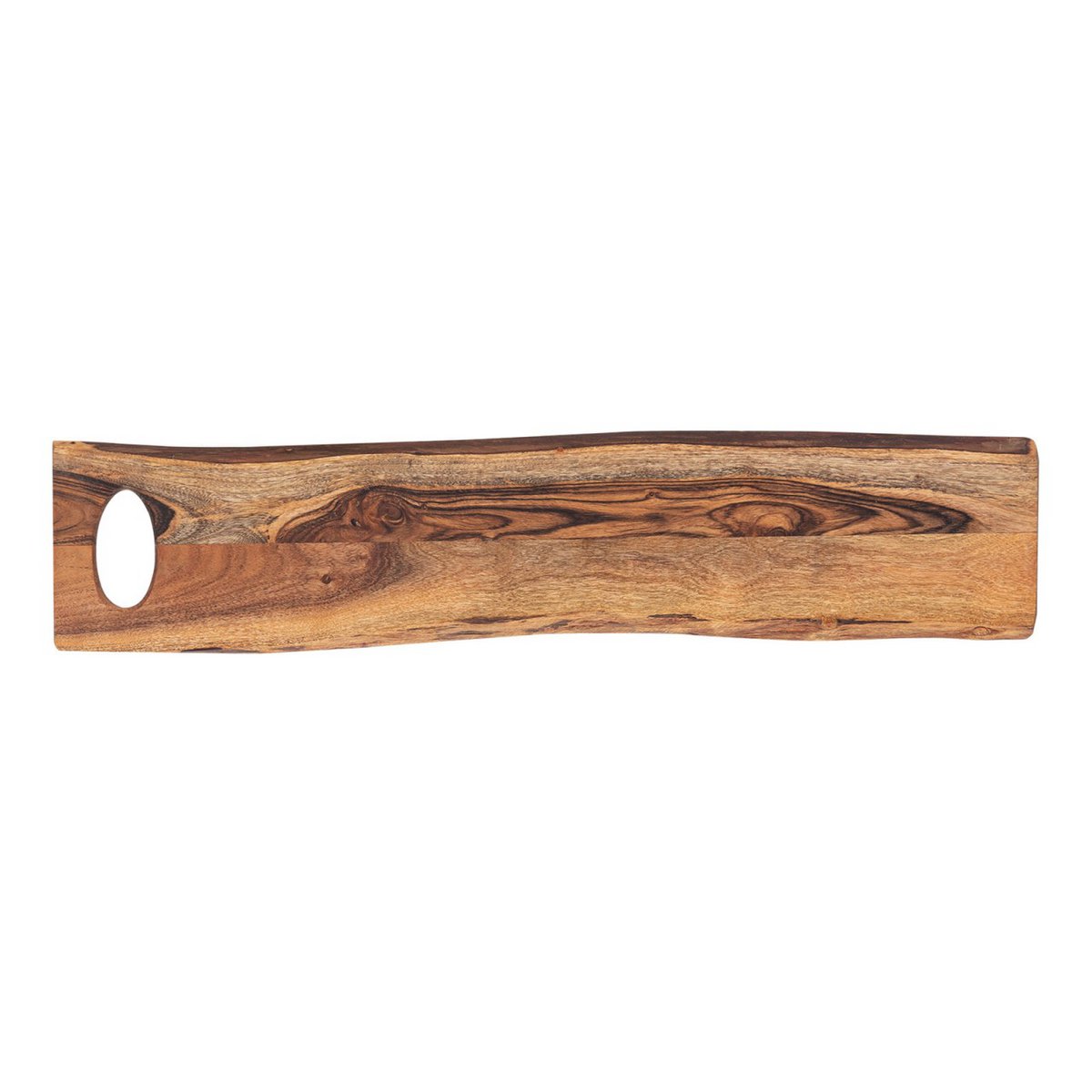 Holzbrett Servierbrett Dekotablett - Thor - 70x15cm - Akazie massiv