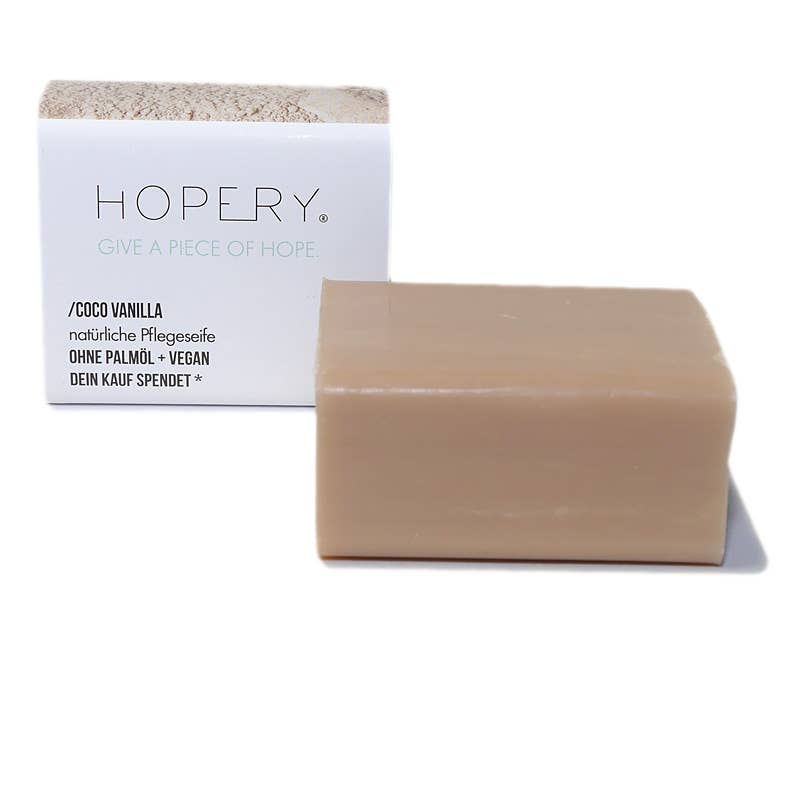/COCO VANILLA bar soap Hand- & Körperseife- 100 g - Palmölfrei, Vegan
