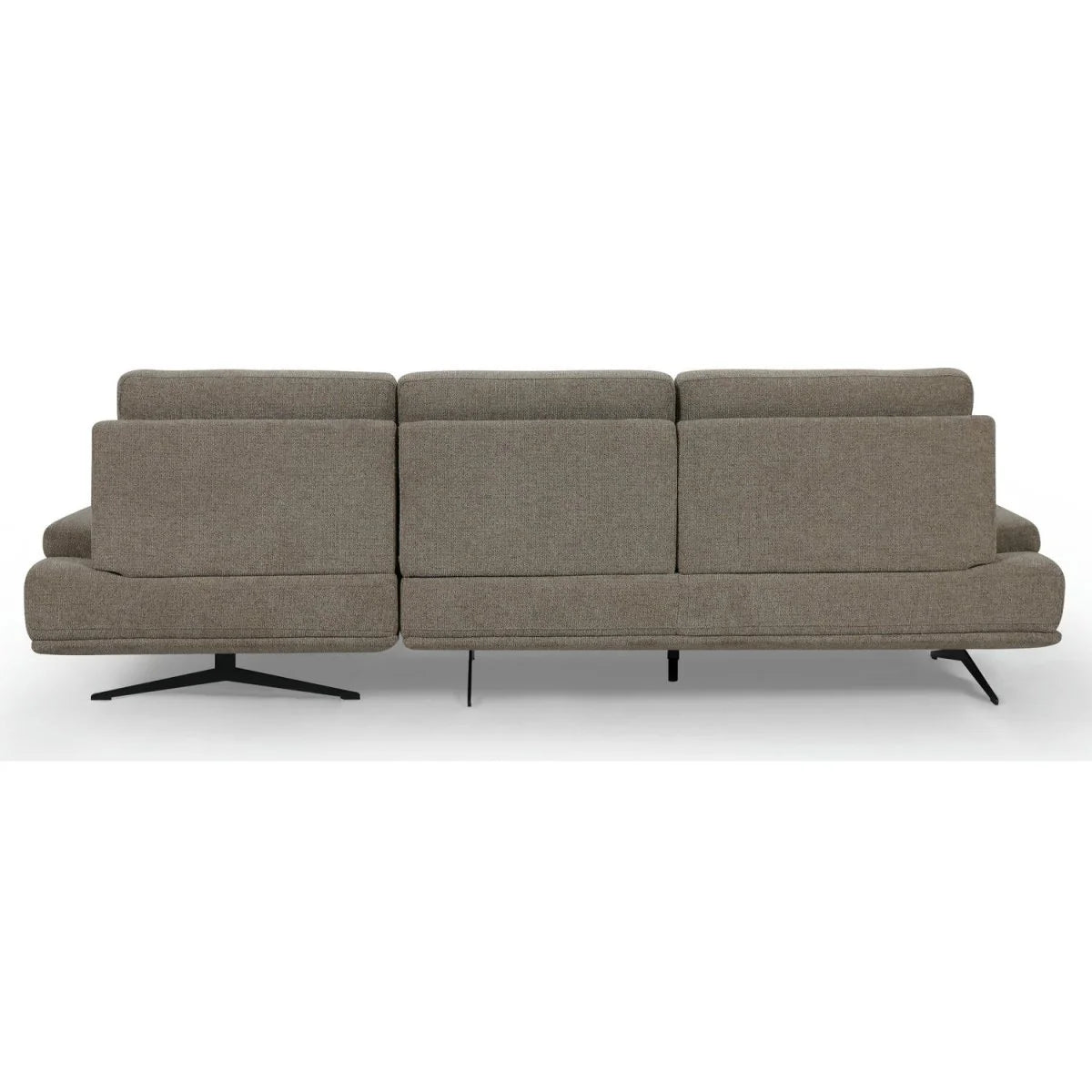 Furnhouse Seattle L-Form Ecksofa Rechts - Stoffbezug Braun