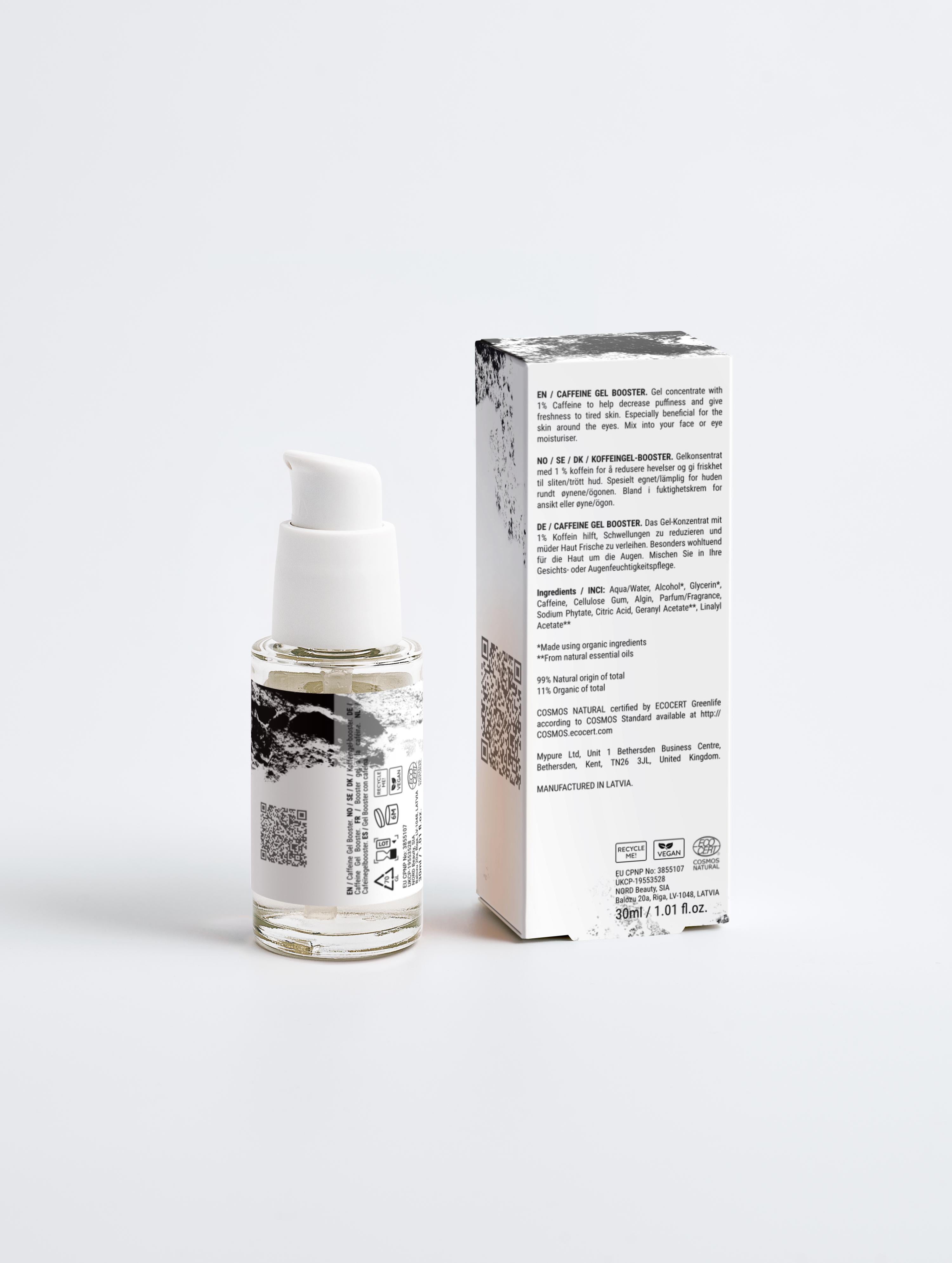 Caffeine Gel Booster – Frischekick für müde Haut