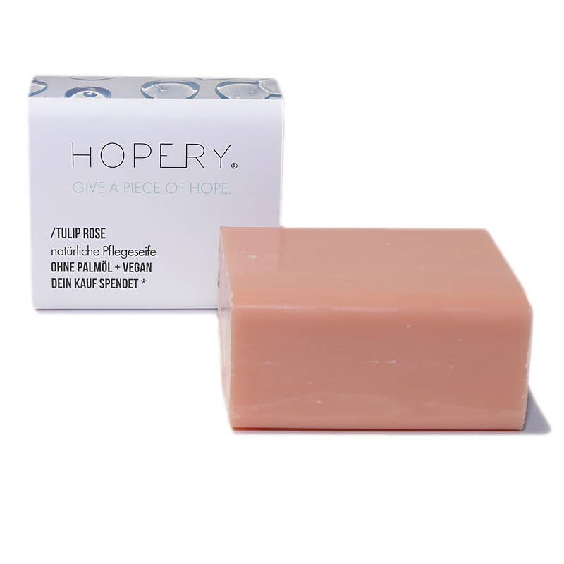 /TULIP ROSE - Hand- & Körperseife- 100 g - Palmölfrei, Vegan