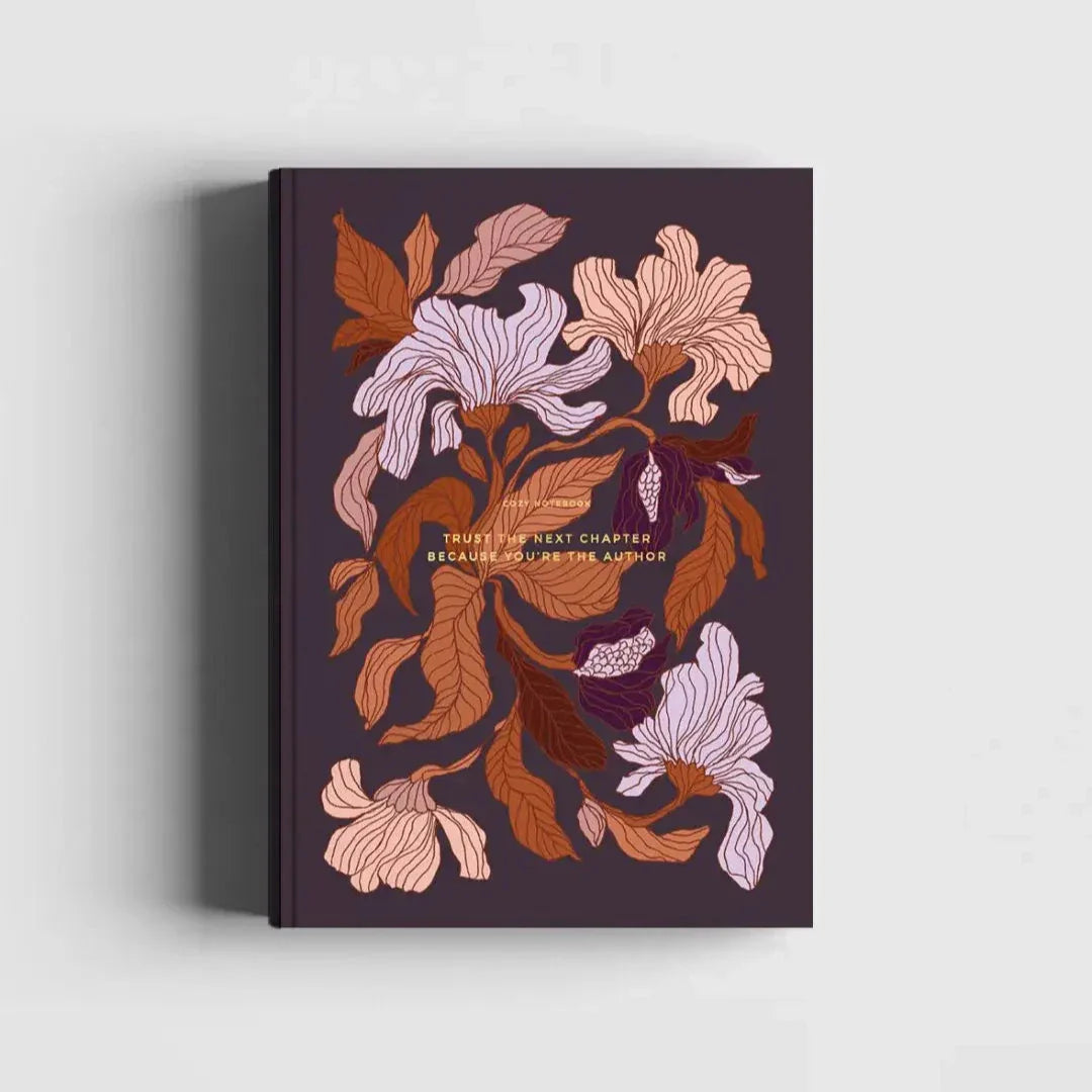 Floral - Pfirsichblüte - Notizbuch