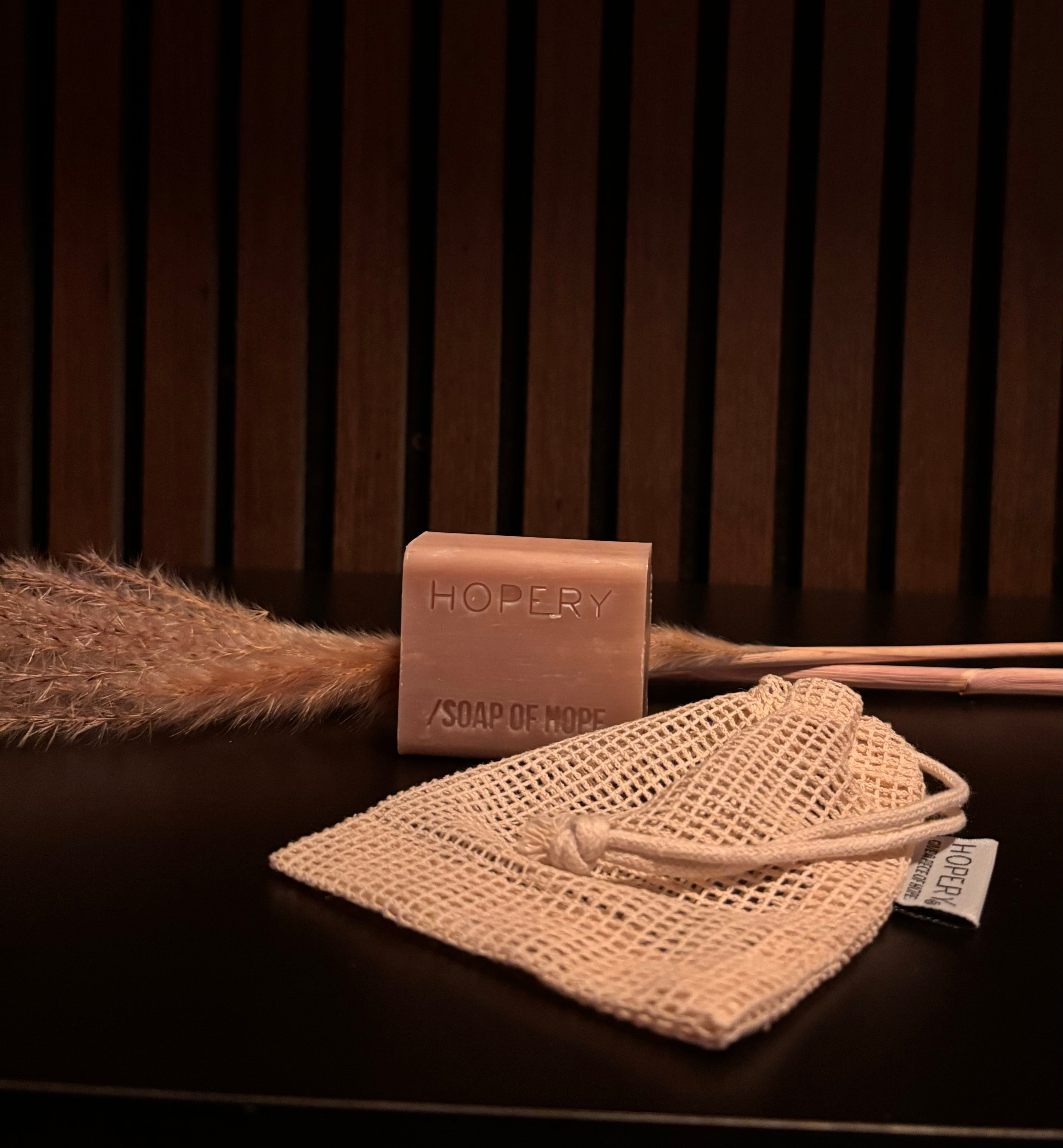 /HOPERY cotton soap bag - Seifentasche - 100% Baumwolle