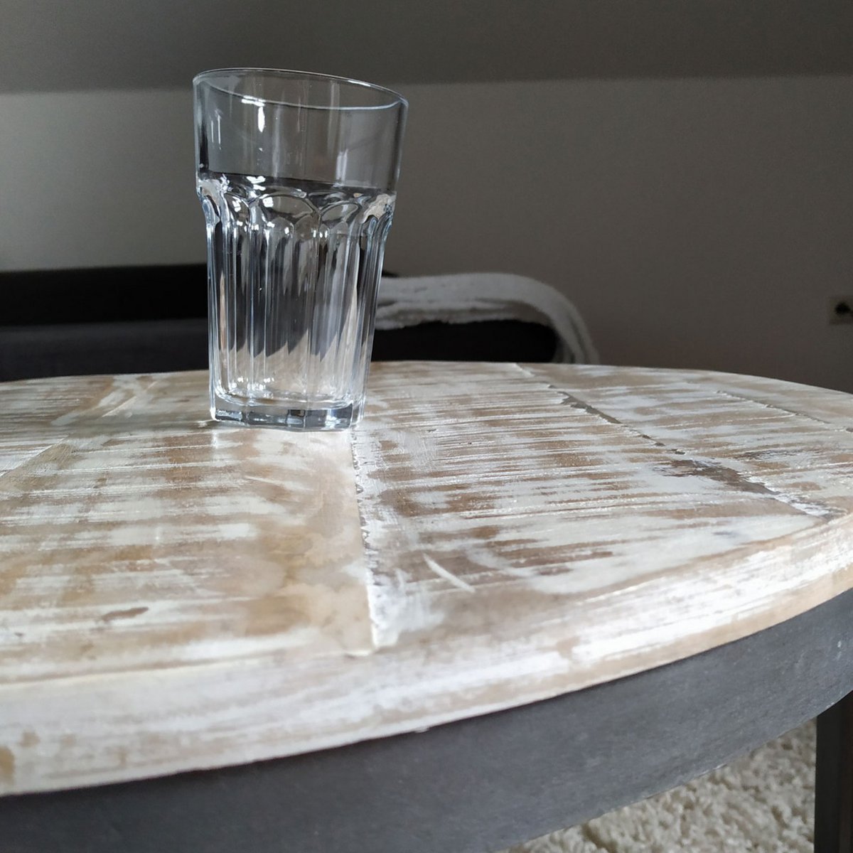 Beistelltisch - nachhaltig Couchtisch Wohnzimmer-Tisch - rund - Lexington - ø 55 cm
