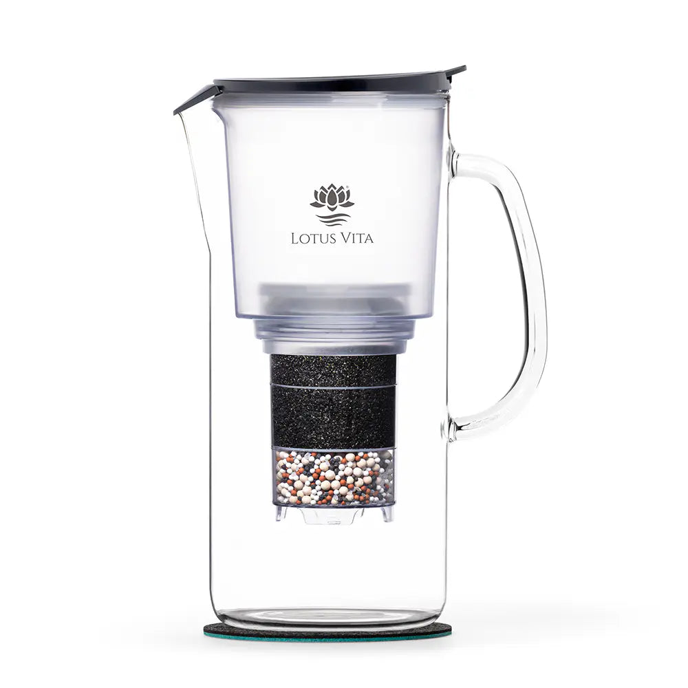 Lotus Vita - Glas-Filterkanne - TOYA - 1,4L