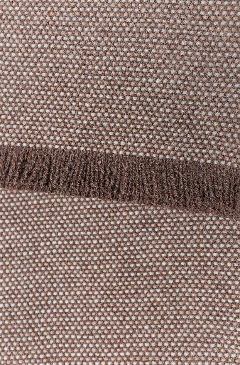 KUNA Vinazza Decke – 70 % Baby-Alpaka & 30 % Schurwolle (Eco Line, ungefärbt)