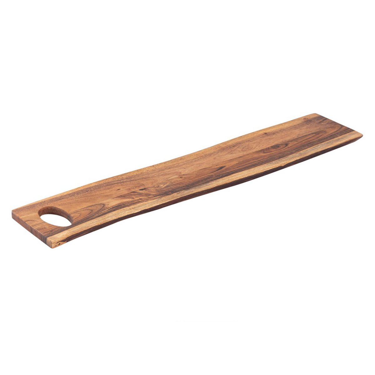 Holzbrett Servierbrett Dekotablett - Thor - 70x15cm - Akazie massiv