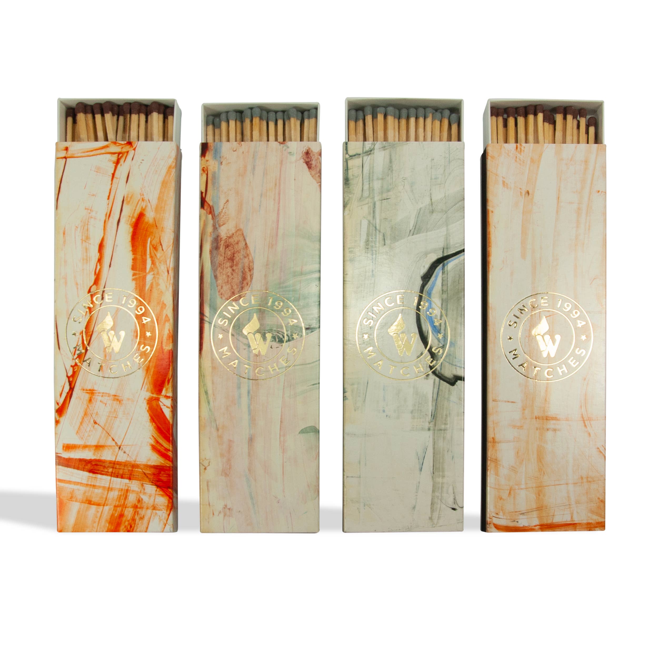 "ART" Premium Streichhölzer – Handbemalte Design-Streichhölzer, Unikat & nachhaltig