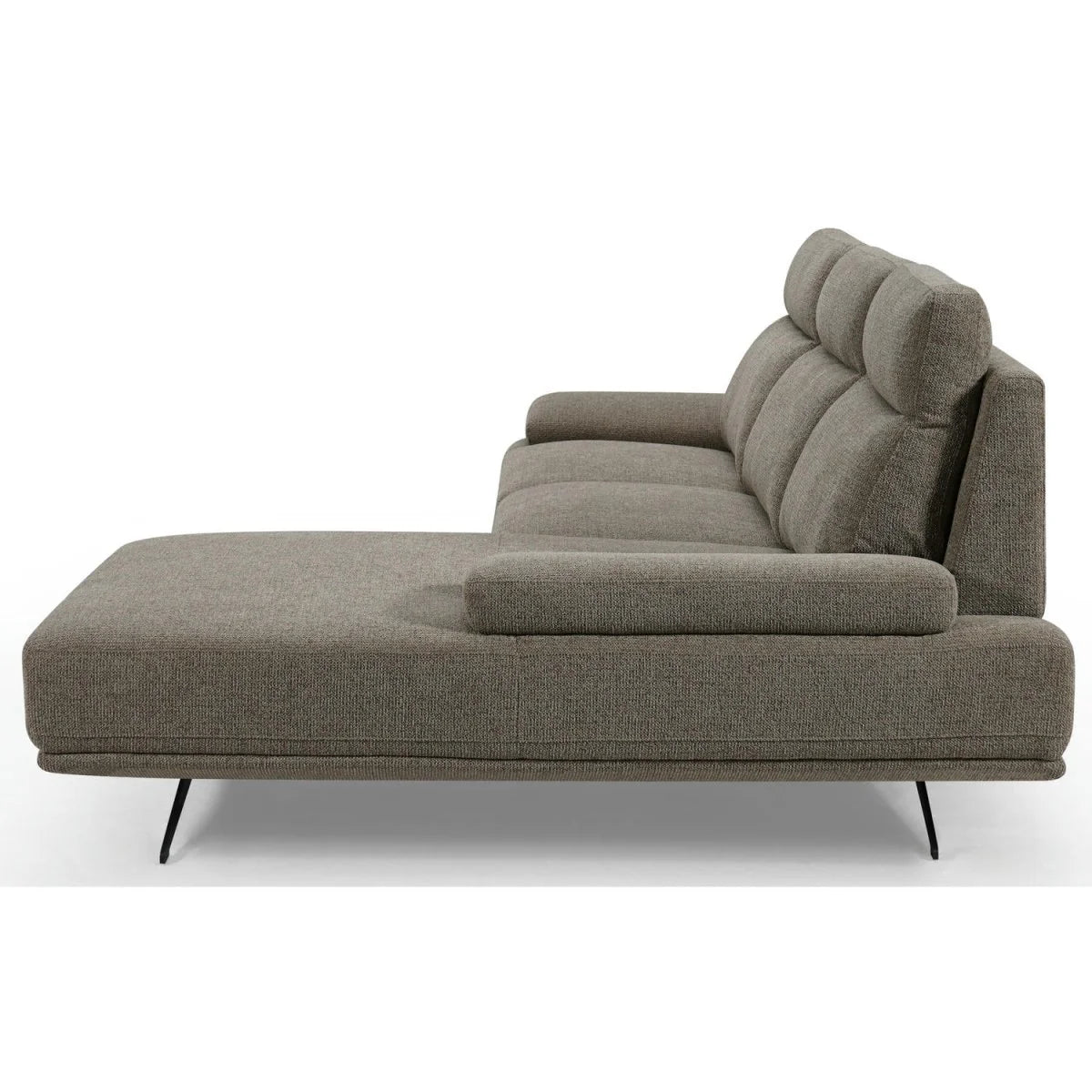Furnhouse Seattle L-Form Ecksofa Rechts - Stoffbezug Braun